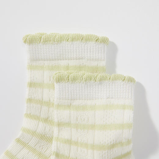 MINIZAI花边袜单双入MI26SPW08M白色调 商品图5