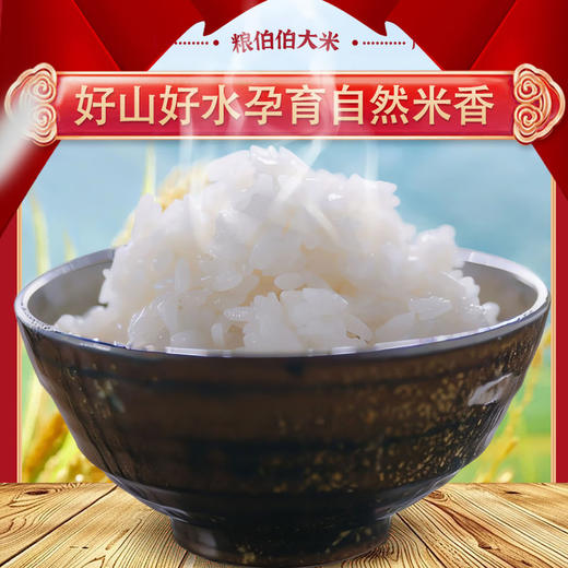 【新米】粮伯伯五常大米5斤稻香米真空包装黑龙江直发 商品图1