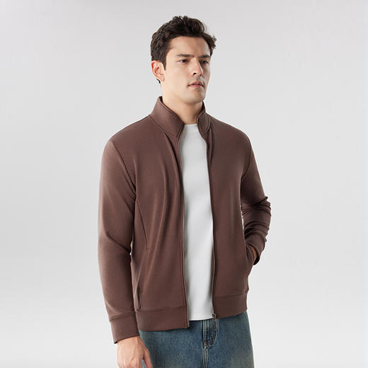【大牌同源 触感柔滑 四面弹力】憨棉匠莱赛尔春秋款薄绒外套 商品图4