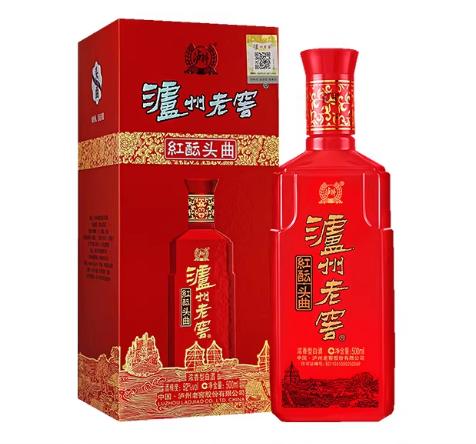 泸州老窖红酝头曲42度浓香型白酒500ml 商品图0