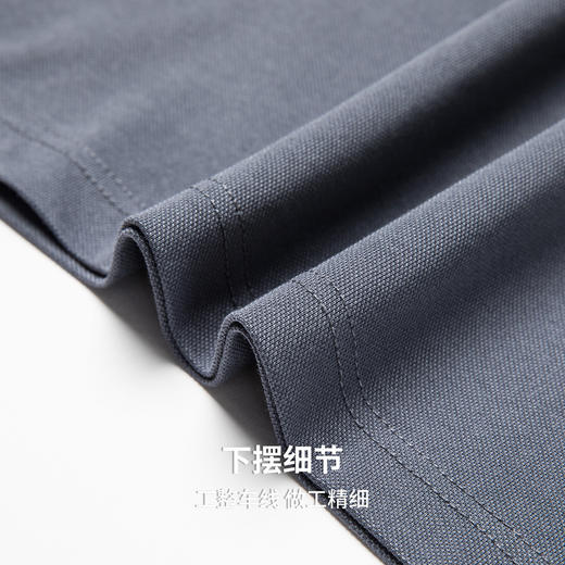 【抗菌凉感&防油防水】圣得西男士短袖polo衫2026新款春季透气T恤 商品图9