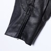 SDSA男装2026新款潮牌未来感皮衣男女同款亮面刺绣机车风上衣 商品缩略图3