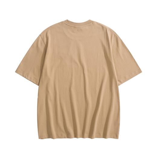 中性款针织棉刺绣短袖T恤zh 商品图1