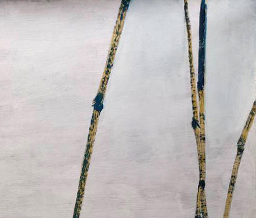 独角鹿西洋古董2017年中国台湾国立历史博物馆授权出品常玉创作限量版画《Bamboos-竹》 商品图8