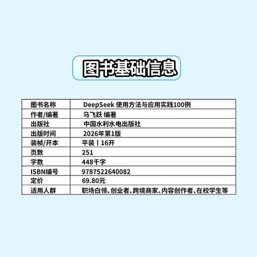 DeepSeek使用方法与应用实践100例 商品图2