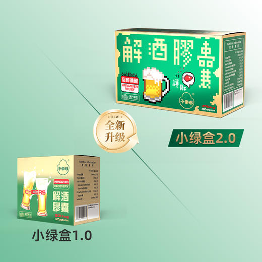 【全新升级】熊延堂解酒胶囊20粒装解酒护肝 澳门小绿盒2.0 商品图7