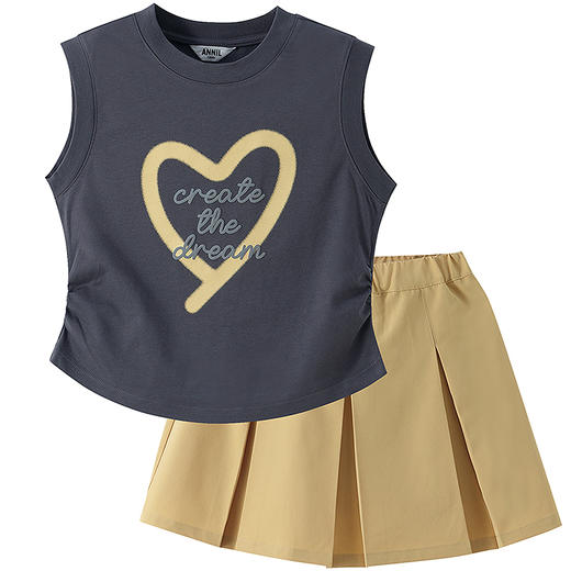 女童套装夏季新款安奈儿童装EG621677 商品图6