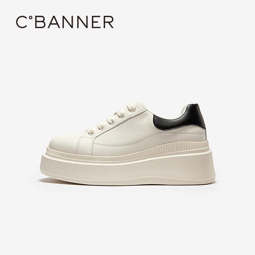 千百度 26年春季新品 休闲板鞋 A26108801 商品图2