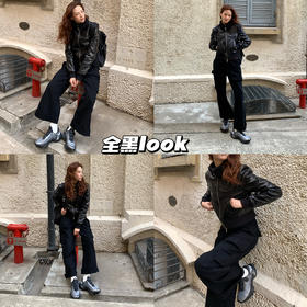 新品上新 | 多口袋工装裤搭高领夹克，气场全开💖