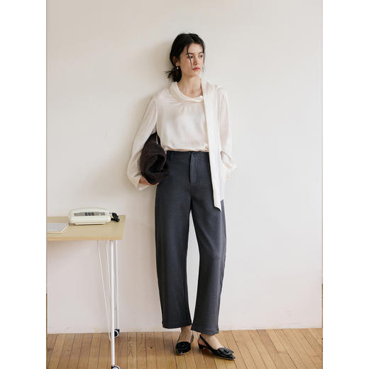 HeyDress高腰混纺镰刀裤 商品图3