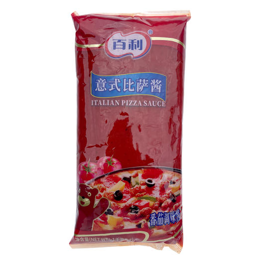 百利意式比萨酱1kg商用披萨酱意大利面酱烘焙西餐汉堡番茄调味酱 商品图4