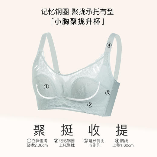 【7.5折限时特惠】【B杯单件】【秀黛】月下精灵软钢圈薄杯文胸高弹无痕按摩颗粒超薄芒果杯镍钛记忆钢圈聚拢承托文胸W5110019B【门店同款】 商品图1