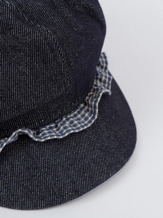 简约格纹边单宁八角帽鸭舌帽-纪念日百货门店同款169146700 商品图9