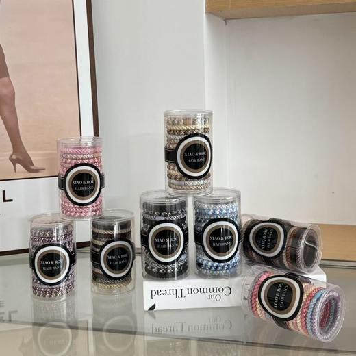 【出口US L.*RICKSON同款发绳】天王嫂、郑*文、郭晶*zui爱！细软塌姐妹终于能支棱起来了~多色系适配，可当手环，适配夏天 商品图3