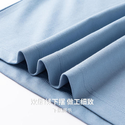 【含棉&含桑蚕丝】圣得西男士短袖polo衫2026新款春季商务通勤T恤 商品图9