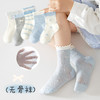 【两组起拍 但拍不发货哦】🔥2026新款儿童袜子薄款透气网眼运动春夏精梳棉无骨男女童潮袜 商品缩略图11