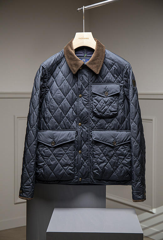 单品包邮单品包邮 部分现货 THS-RL马球 老钱PRL纽约秋暖超经典PrimaLoft填棉猎装夹克AW419 商品图4