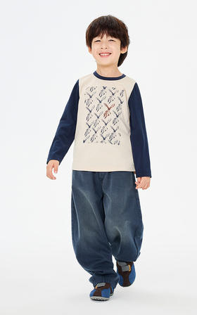 jnby  26年春款  牛仔长裤  1Q2E10430