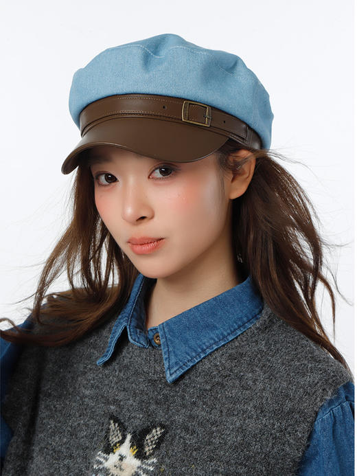 时尚牛仔拼接军帽-纪念日百货门店同款169293751 商品图1