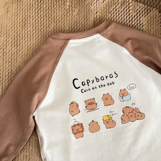 【49.9元/2件】儿童春季长袖T恤10A抗菌棉无骨缝设计男童女童新品 商品图3