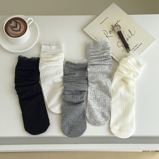 基础-简约超薄堆堆袜-纪念日百货门店同款169449954 商品图1