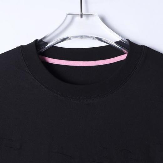 SDSA男装2026新款美式复古t恤重磅棉宽松彩线印花肌理设计感短袖 商品图1