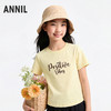 女童圆领短袖T恤夏季新款安奈儿童装EG621763 商品缩略图0