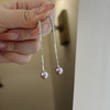三色堇珍珠耳线｜氛围感王炸 商品缩略图0