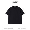 SDSA男装2026新款潮牌极简风短袖t恤结构线设计宽松半袖上衣 商品缩略图0