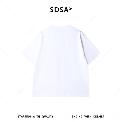 266103SDSA男装2026新款重磅短袖T恤威玛猎犬动物印花宽松圆领上衣 商品图4