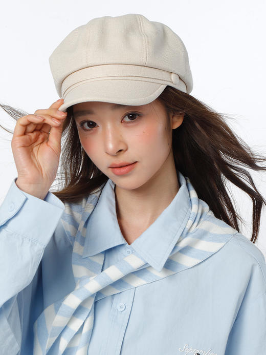 简约设计百搭复古报童帽鸭舌帽-纪念日百货门店同款169095666 商品图0