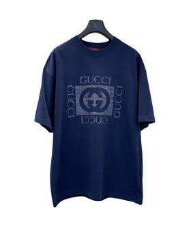 中性款logo印花短袖T恤la012