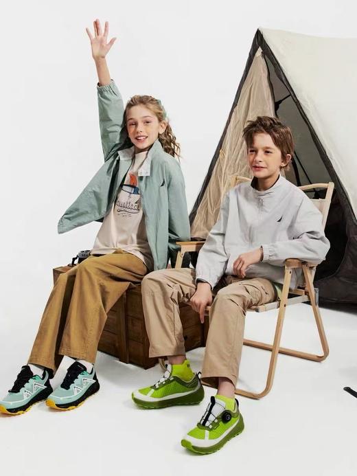 8楼NAUTICA诺帝卡童装 男童女童运动夹克外套春秋季中大儿童立领吊牌489元活动价293元 商品图0