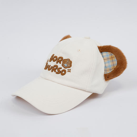 ZY米白熊耳棒球帽-纪念日百货门店同款169393356 商品图0