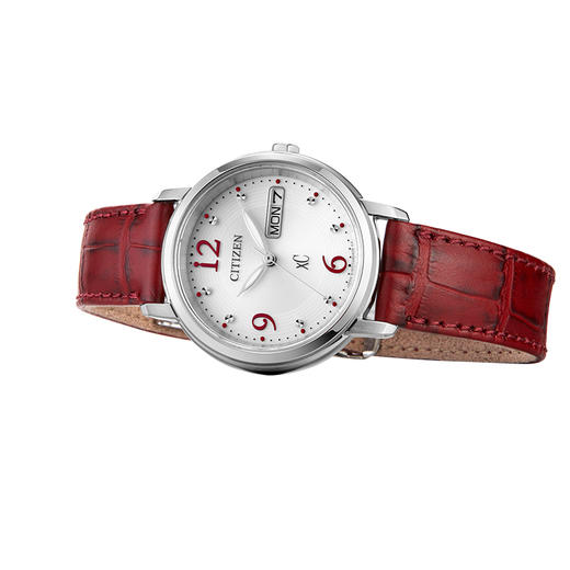 西铁城日本官方新款xC系列时尚精致轻奢小牛皮光动能手表女EW2420-00AB 商品图2