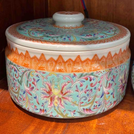 20000贵和祥彩绘茶叶罐 商品图0