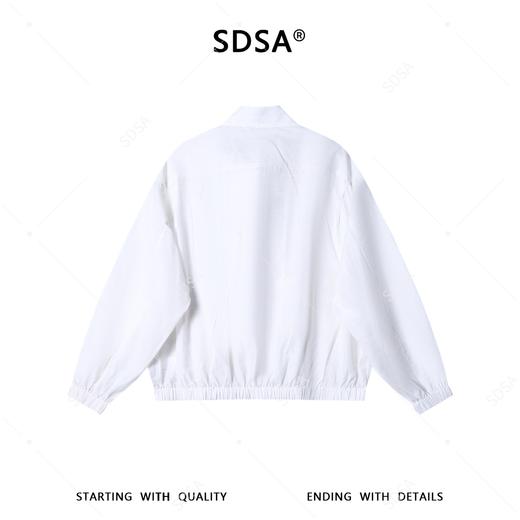 26Y528SDSA男装2026新款潮牌日系风立领夹克男女同款肌理宽松设计感外套 商品图4