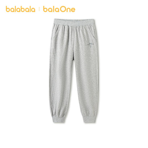 巴拉巴拉童装女童裤子儿童速干运动裤2026夏装新款大童束脚裤舒适 商品图0