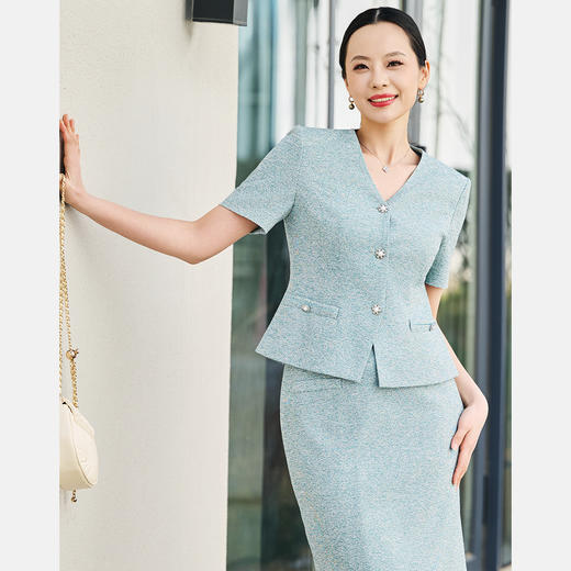 皮尔卡丹女装西服上衣P52055L5010G0 商品图4