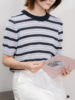 法式文艺 条纹套头毛衫FCG1WST084 商品缩略图12