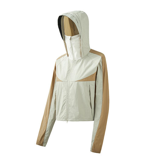 品牌同款！【特妮娜 轻薄防晒皮肤衣】男女同款 独特织造工艺 透气防晒 吸汗速干 加宽连帽 冰感降温 亲肤柔顺 商品图3