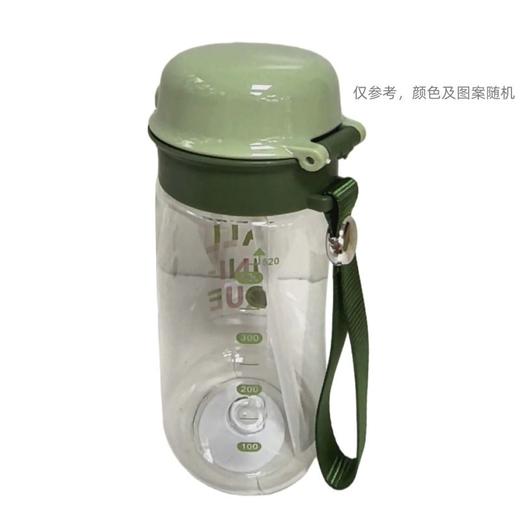 多美多 便携太空吸管杯520ml（型号1555）颜色随机 商品图0