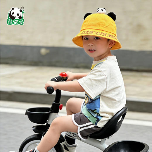 熊猫屋PANDAHOUSE 遮阳帽-夏日海滩 亲子款 商品图4