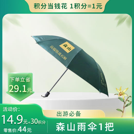 【积分当钱花】森山雨伞1把 商品图0