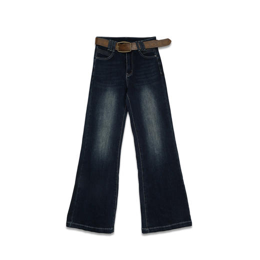 极简撞色腰带牛仔长裤-纪念日百货门店同款169096589 商品图4