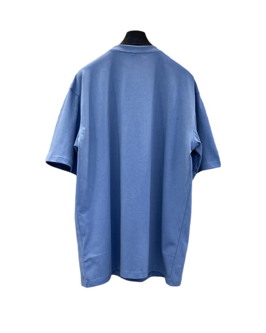 中性款刺绣圆领短袖T恤la010 商品图1