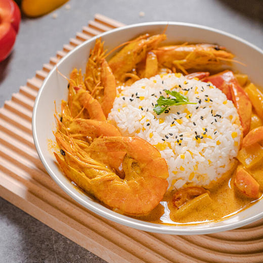 泰式椰香黄咖喱酱1kg商用冷冻泰式咖喱酱椰香咖喱泰国餐饮茶餐厅咖喱饭 商品图3