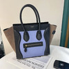 Celine Luggage Micro 黑紫 拼色 牛皮 笑脸包 商品缩略图0