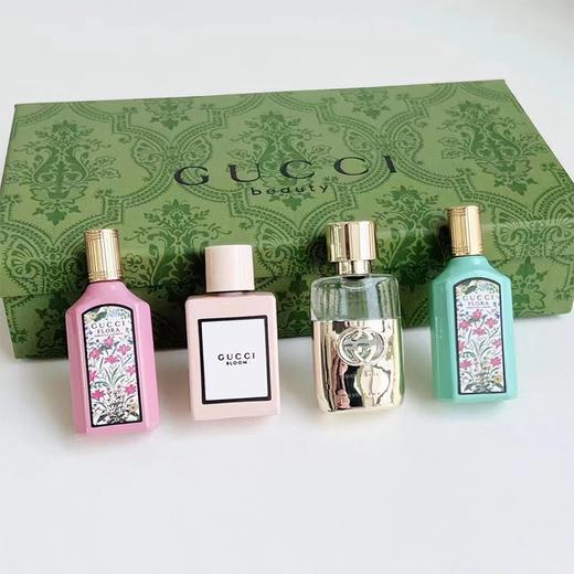 【送礼袋 】古驰迷你香氛礼盒装四件套5ml*4瓶（绮梦茉莉+罪爱女士+花悦+绮梦栀子）无喷头 一般贸易 商品图7