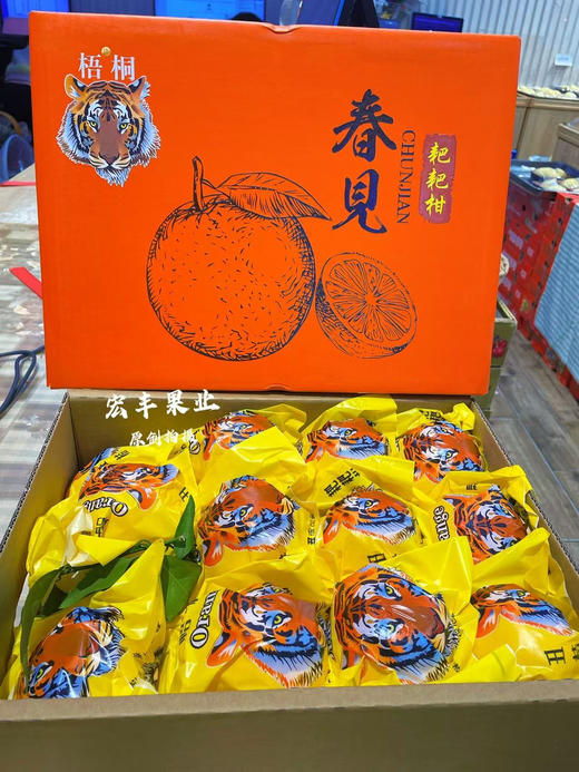 宏丰精选 虎头春见耙耙柑，水份足，口感很好  活动价79元一件 商品图3